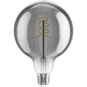Mexen Vintis żarówka filament spirala LED E27, G125, 8W, Ciepła - 2200K, 450 lm, smoke - L168-E27-0822-70