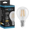 Mexen Vintis żarówka filament LED E14, G45, 6W, Ciepła - 2700K, 720 lm, clear - L156-E14-0627-00