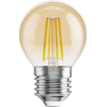 Mexen Vintis żarówka filament LED E27, G45, 4W, Ciepła - 2200K, 400 lm, amber - L156-E27-0422-50