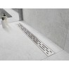 Mexen Flat M01 maskownica do odpływu liniowego 100 cm, inox - 1020100