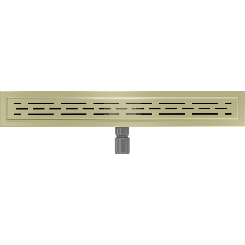 Mexen Flat M01 odpływ liniowy 60 cm, złoty szczotkowany - 1A20060-15