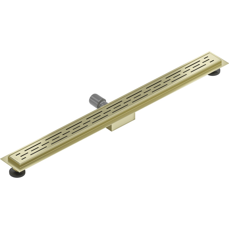 Mexen Flat M01 odpływ liniowy 100 cm, złoty szczotkowany - 1A20100-15