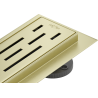 Mexen Flat 360° M01 odpływ liniowy obrotowy 100 cm, złoty szczotkowany - 1A20100-40