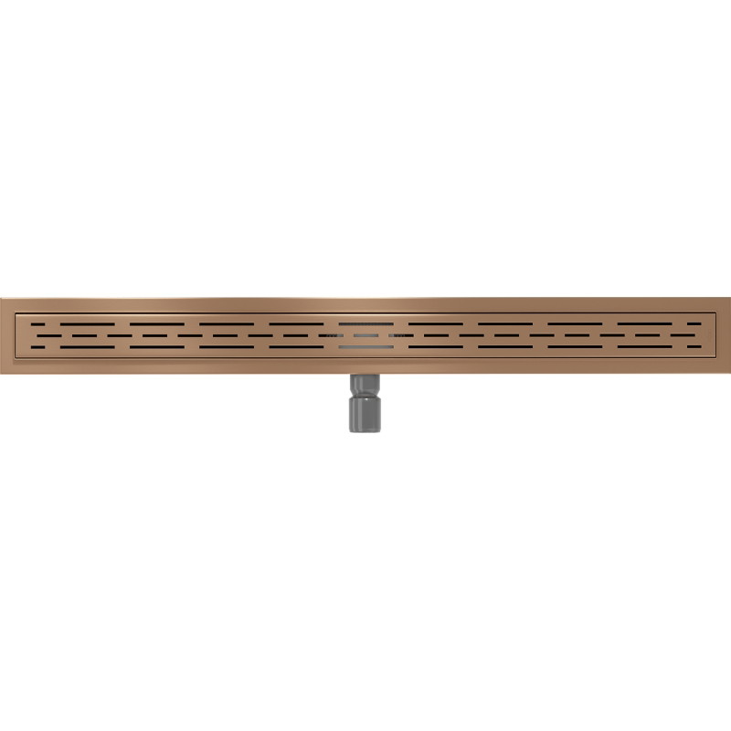 Mexen Flat M01 odpływ liniowy 90 cm, miedź szczotkowana - 1C20090-15