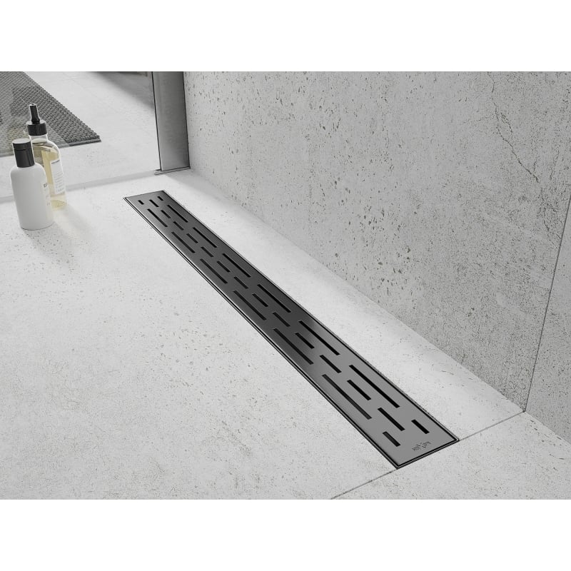 Mexen Flat M01 odpływ liniowy 100 cm, gun gray szczotkowany - 1E20100-15