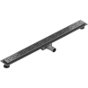Mexen Flat M01 odpływ liniowy 100 cm, gun gray szczotkowany - 1E20100-15