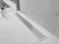 Mexen Flat M08 maskownica do odpływu liniowego 80 cm, inox - 1025080
