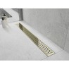 Mexen Flat 360° M08 odpływ liniowy obrotowy 90 cm, złoty - 1525090-40