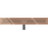 Mexen Flat M08 odpływ liniowy 70 cm, różowe złoto - 1625070-15