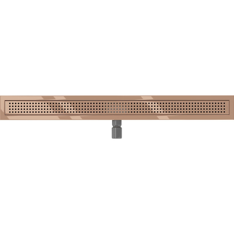 Mexen Flat M08 odpływ liniowy 90 cm, różowe złoto - 1625090-15