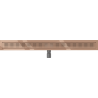 Mexen Flat M08 odpływ liniowy 90 cm, różowe złoto - 1625090-15