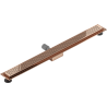 Mexen Flat M08 odpływ liniowy 100 cm, różowe złoto - 1625100-15