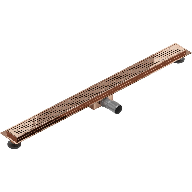 Mexen Flat M08 odpływ liniowy 100 cm, różowe złoto - 1625100-15