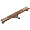 Mexen Flat 360° M08 odpływ liniowy obrotowy 60 cm, różowe złoto - 1625060-40