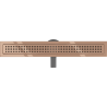 Mexen Flat 360° M08 odpływ liniowy obrotowy 60 cm, różowe złoto - 1625060-40