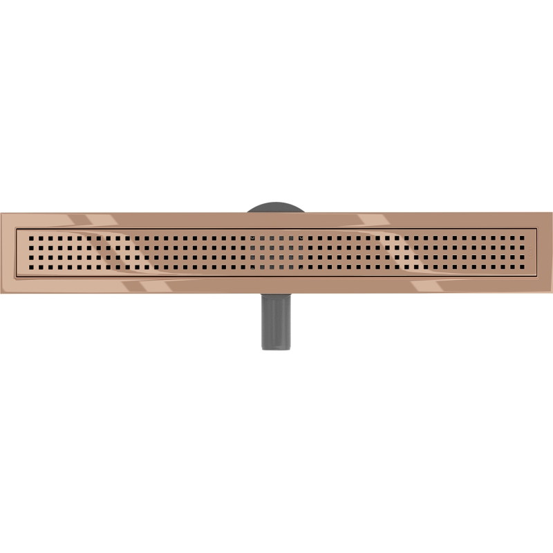 Mexen Flat 360° M08 odpływ liniowy obrotowy 70 cm, różowe złoto - 1625070-40