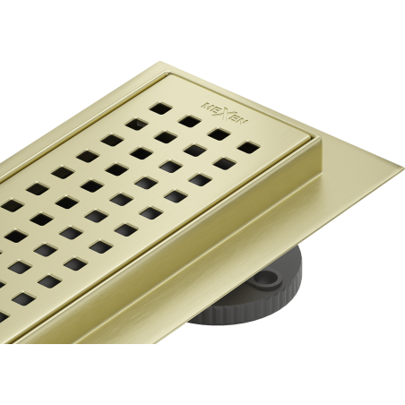 Mexen Flat M08 odpływ liniowy 60 cm, złoty szczotkowany - 1A25060-15