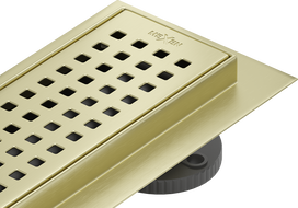 Mexen Flat M08 odpływ liniowy 80 cm, złoty szczotkowany - 1A25080-15