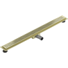 Mexen Flat M08 odpływ liniowy 90 cm, złoty szczotkowany - 1A25090-15