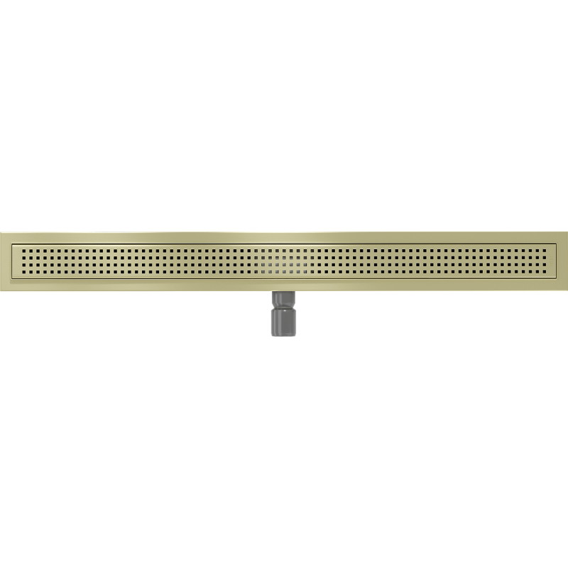 Mexen Flat M08 odpływ liniowy 90 cm, złoty szczotkowany - 1A25090-15