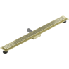 Mexen Flat M08 odpływ liniowy 100 cm, złoty szczotkowany - 1A25100-15