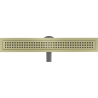 Mexen Flat 360° M08 odpływ liniowy obrotowy 60 cm, złoty szczotkowany - 1A25060-40