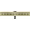 Mexen Flat 360° M08 odpływ liniowy obrotowy 70 cm, złoty szczotkowany - 1A25070-40