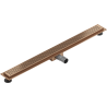 Mexen Flat M08 odpływ liniowy 100 cm, miedź szczotkowana - 1C25100-15