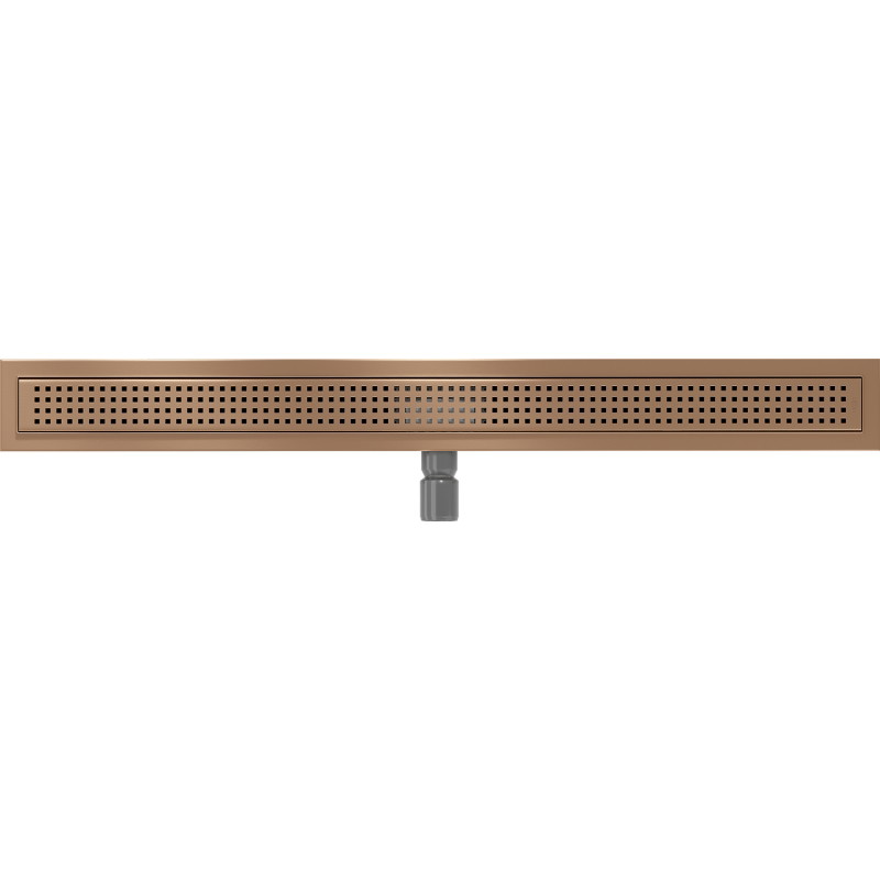 Mexen Flat M08 odpływ liniowy 100 cm, miedź szczotkowana - 1C25100-15