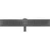 Mexen Flat 360° M08 odpływ liniowy obrotowy 60 cm, gun gray szczotkowany - 1E25060-40