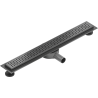 Mexen Flat 360° M08 odpływ liniowy obrotowy 70 cm, gun gray szczotkowany - 1E25070-40