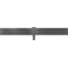 Mexen Flat 360° M08 odpływ liniowy obrotowy 80 cm, gun gray szczotkowany - 1E25080-40