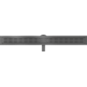 Mexen Flat 360° M08 odpływ liniowy obrotowy 90 cm, gun gray szczotkowany - 1E25090-40
