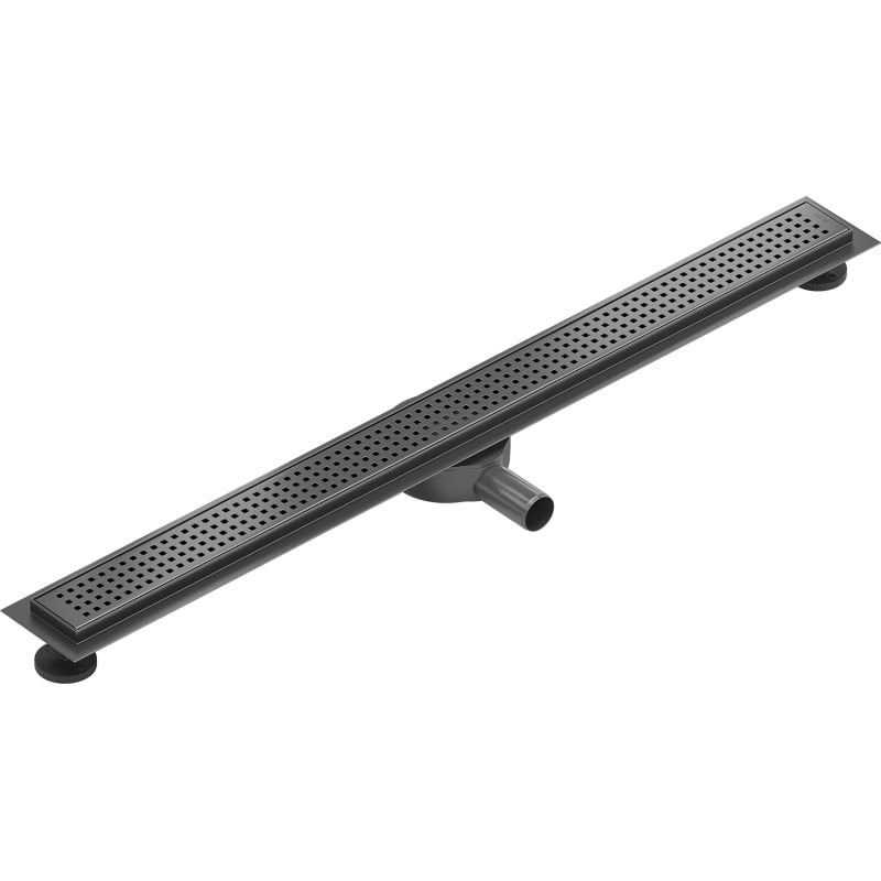 Mexen Flat 360° M08 odpływ liniowy obrotowy 100 cm, gun gray szczotkowany - 1E25100-40