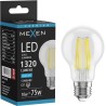 Mexen Vintis żarówka filament LED E27, A60, 10W, Zimna - 6500K, 1320 lm, clear - L150-E27-1065-00
