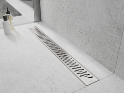 Mexen Flat M09 odpływ liniowy 90 cm, inox - 1028090-15