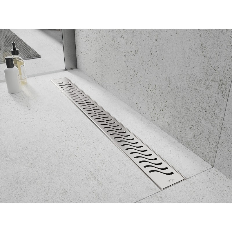 Mexen Flat 360° M09 odpływ liniowy obrotowy 50 cm, inox - 1028050-40