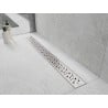 Mexen Flat M12 maskownica do odpływu liniowego 100 cm, inox - 1021100