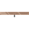 Mexen Flat M12 odpływ liniowy 100 cm, różowe złoto - 1621100-15