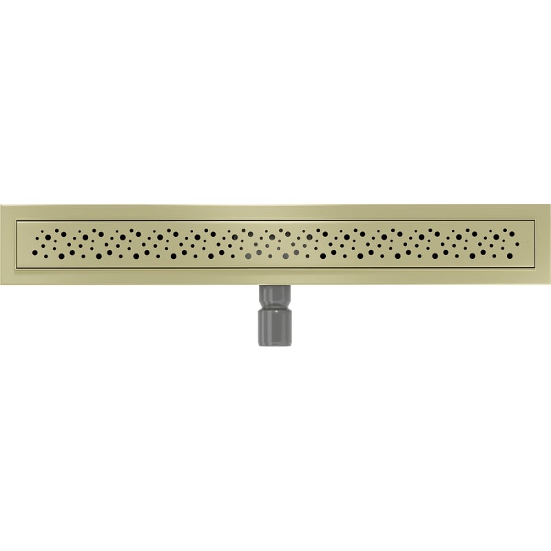 Mexen Flat M12 odpływ liniowy 50 cm, złoty szczotkowany - 1A21050-15