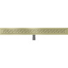 Mexen Flat M12 odpływ liniowy 100 cm, złoty szczotkowany - 1A21100-15