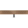 Mexen Flat M12 odpływ liniowy 50 cm, miedź szczotkowana - 1C21050-15