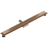 Mexen Flat M12 odpływ liniowy 80 cm, miedź szczotkowana - 1C21080-15