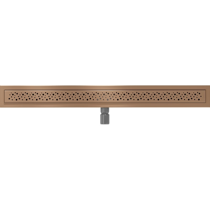 Mexen Flat M12 odpływ liniowy 90 cm, miedź szczotkowana - 1C21090-15