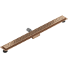 Mexen Flat M12 odpływ liniowy 100 cm, miedź szczotkowana - 1C21100-15