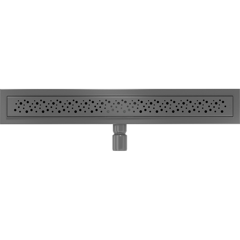 Mexen Flat M12 odpływ liniowy 60 cm, gun gray szczotkowany - 1E21060-15