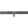 Mexen Flat M12 odpływ liniowy 80 cm, gun gray szczotkowany - 1E21080-15