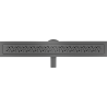 Mexen Flat 360° M12 odpływ liniowy obrotowy 50 cm, gun gray szczotkowany - 1E21050-40