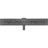 Mexen Flat 360° M12 odpływ liniowy obrotowy 60 cm, gun gray szczotkowany - 1E21060-40