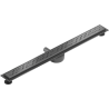 Mexen Flat 360° M12 odpływ liniowy obrotowy 80 cm, gun gray szczotkowany - 1E21080-40